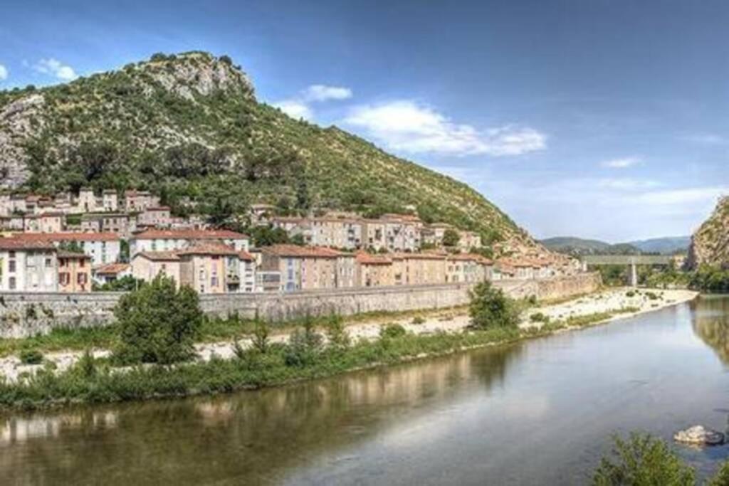 Charmant Chalet Pour 2 Personnes Spa Prive Massillargues-Attuech المظهر الخارجي الصورة