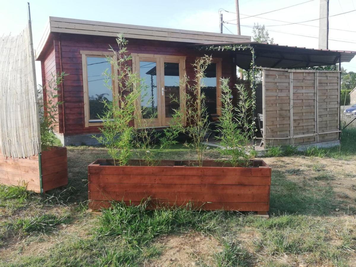 Charmant Chalet Pour 2 Personnes Spa Prive Massillargues-Attuech المظهر الخارجي الصورة